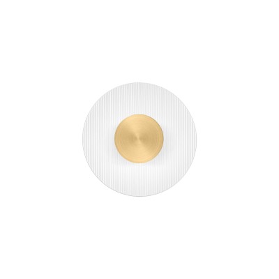 9236423 Ѕидна светилка VETRIO LED 6W 3000K Златен Метал и Стакло Nova Luce 